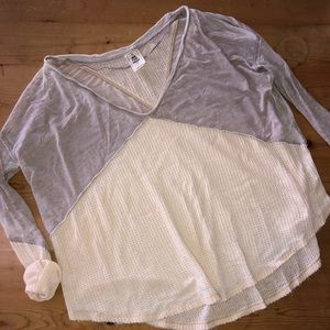 NWOT Free People Thermal Top